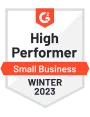 High Performer Badge (small business) - Winter 2023