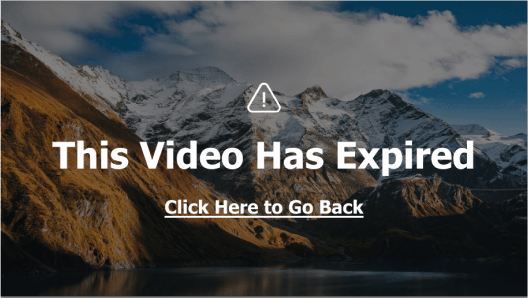 This video has expired